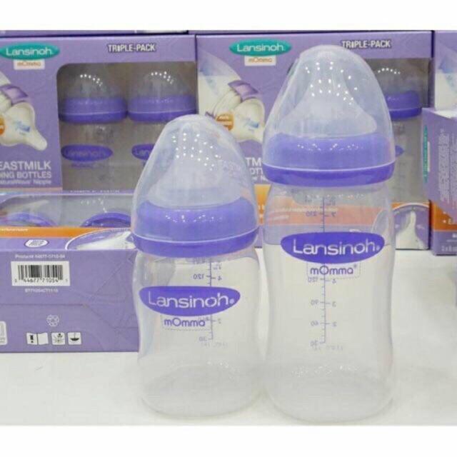 Bình sữa Lansinoh chính hãng 160ml nhập khẩu