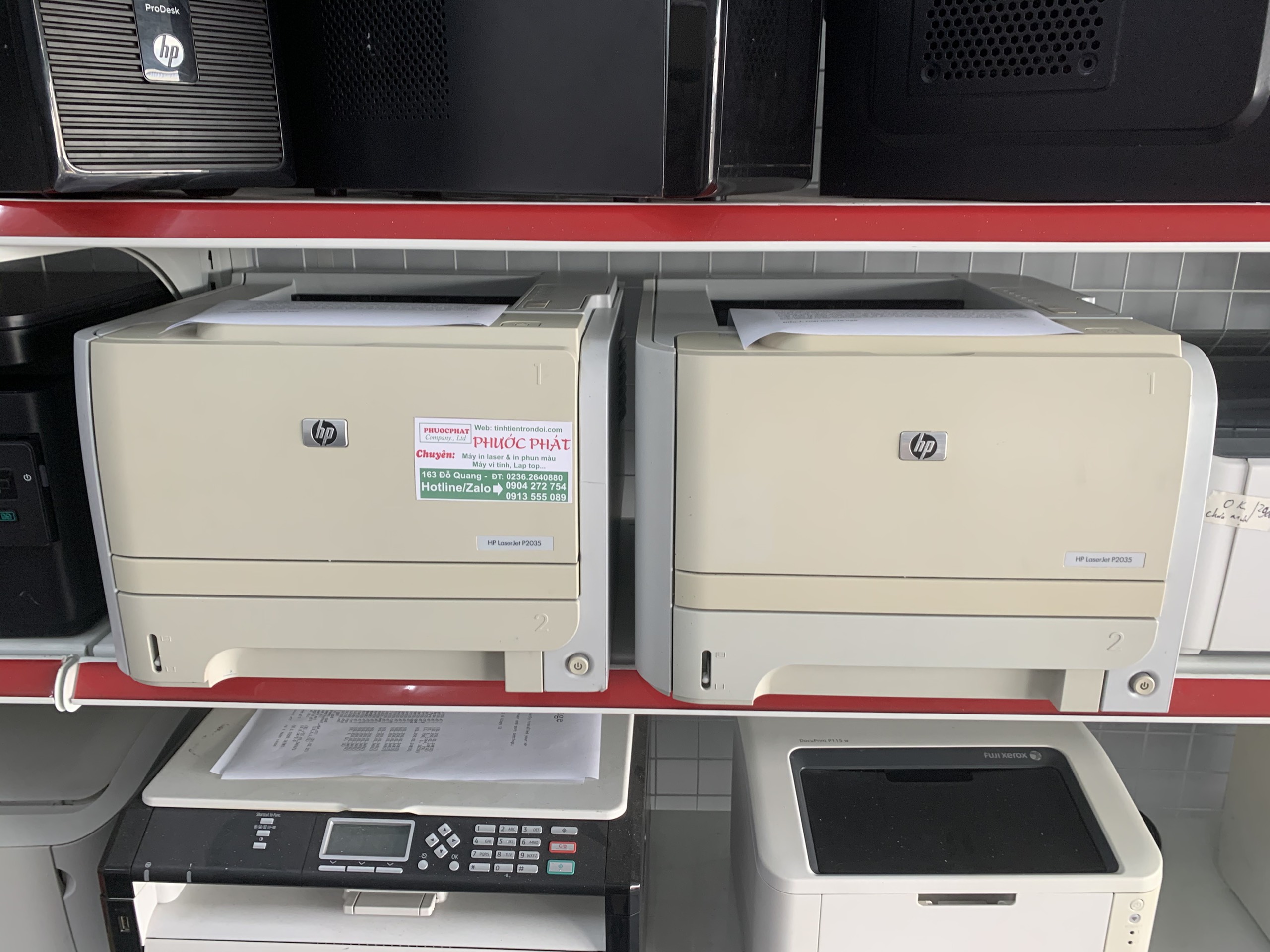 Máy In laser Hp P2035 mực rẽ mực mới a4-a5 [ đã qua sử dụng ]
