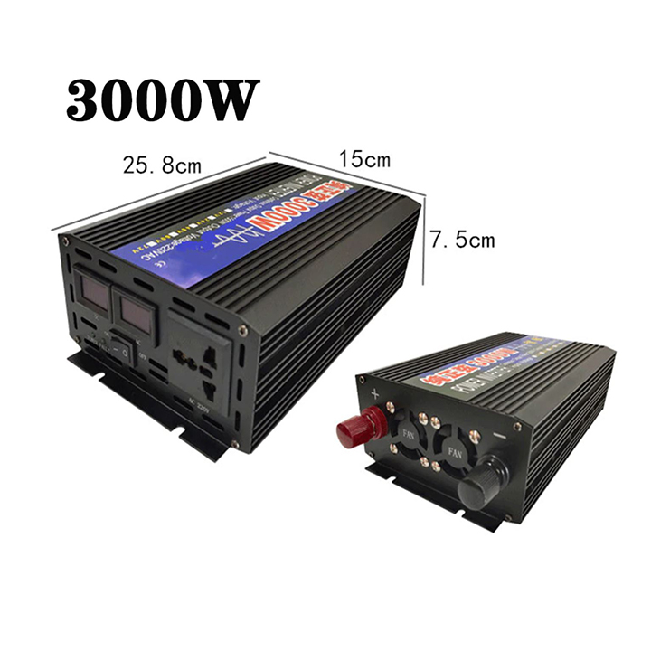 Kich điện Sin chuẩn 24v lên 220v 3000W