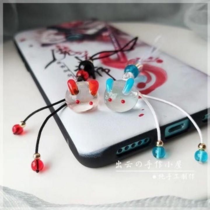 Móc khóa Ma đạo tổ sư thỏ phim Trần Tình Lệnh đeo điện thoại dễ thương cực Tiêu Chiến Vương Nhất Bác Lam Vong Cơ Ngụy Vô Tiện