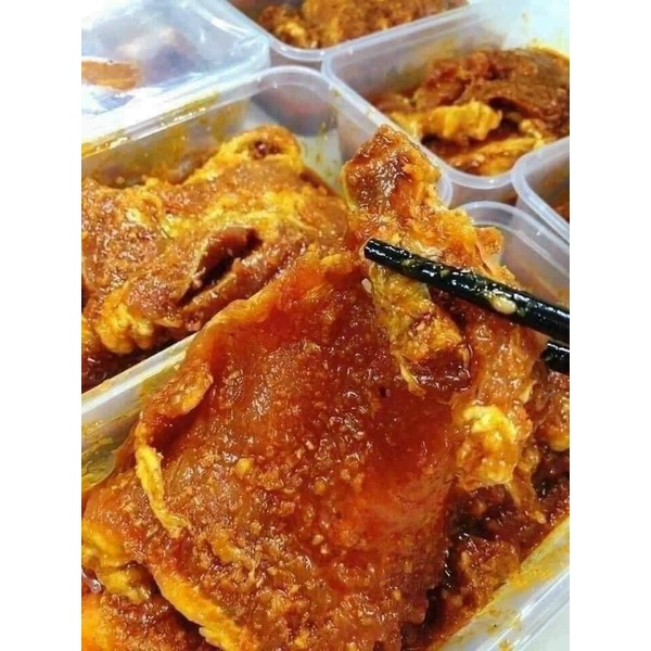 Sườn cốt lết ướp sẵn vị cơm tấm 500gr (giao tphcm)