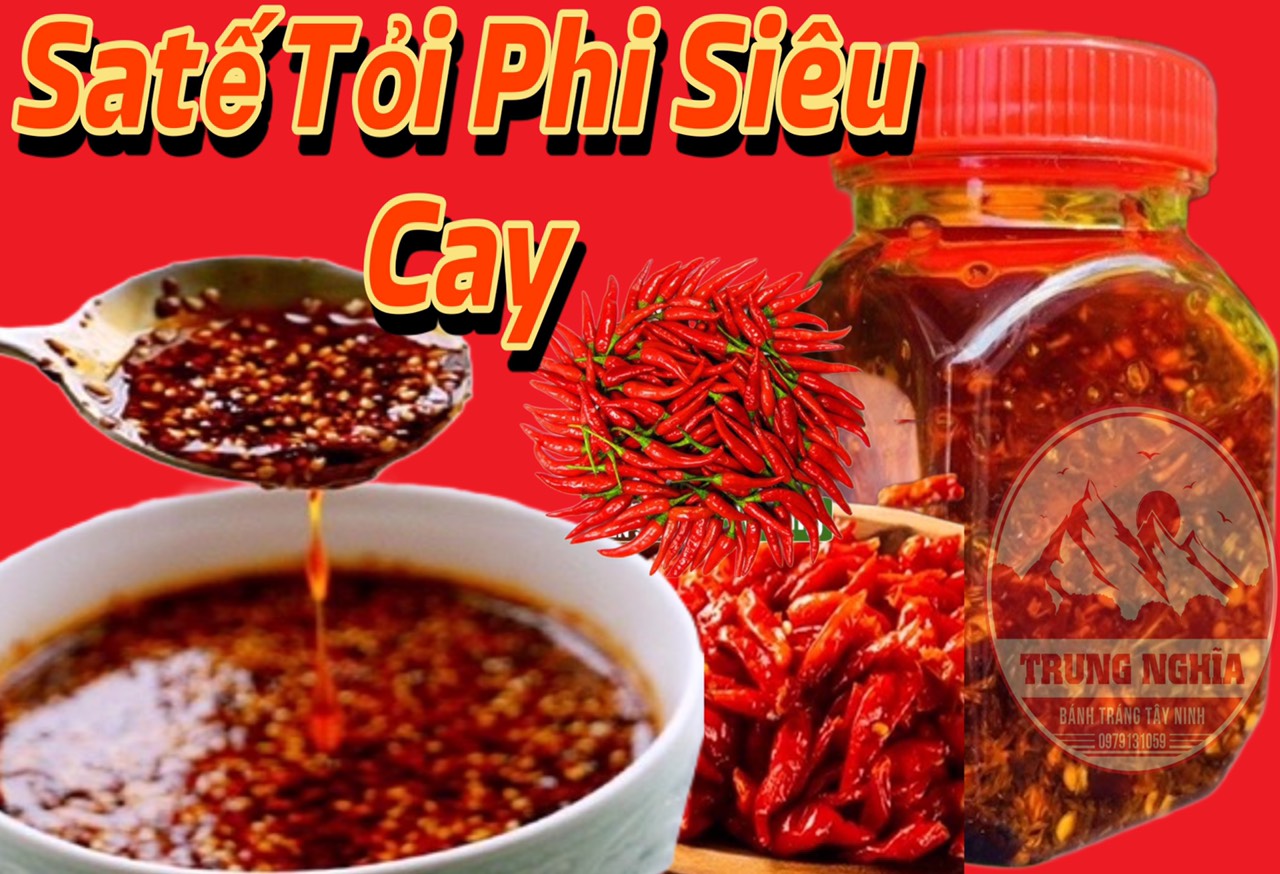 [150g]Sate siêu Cay . Trung Nghĩa