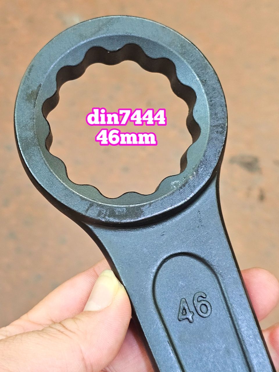 Cờ Lê Vòng Đóng 46mm Clip On (Vòng Đóng 46mm Cờ Lê Đóng 1 Đầu Vòng 46mm)