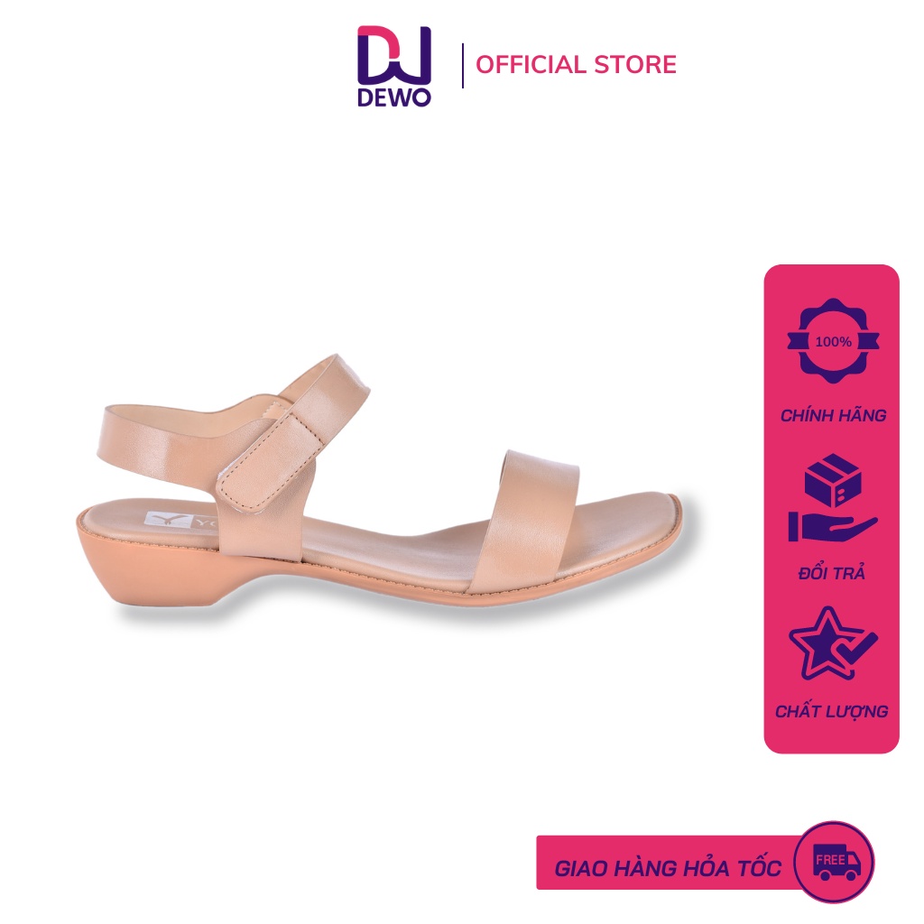 Giày Sandal Nữ  Sandal 3 Phân Basic SY0669S