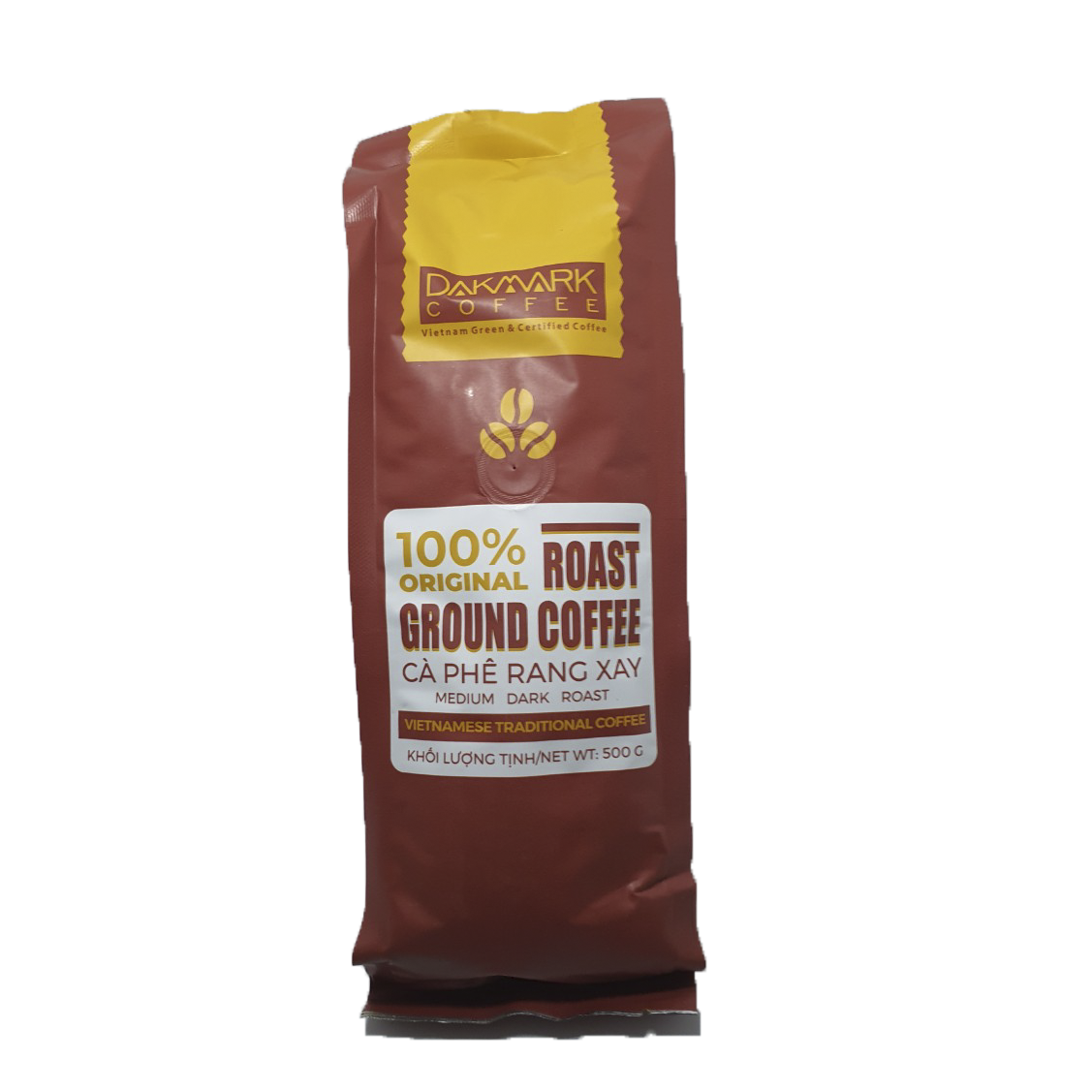 Combo 1kg Cà phê Robusta Honey DakMark - Cà phê nguyên chất (Tặng Phin Nhôm)