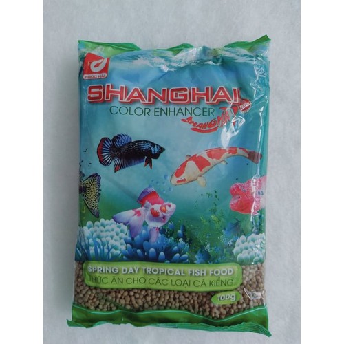 Combo 3 gói thức ăn viên cho cá cảnh gói 100g