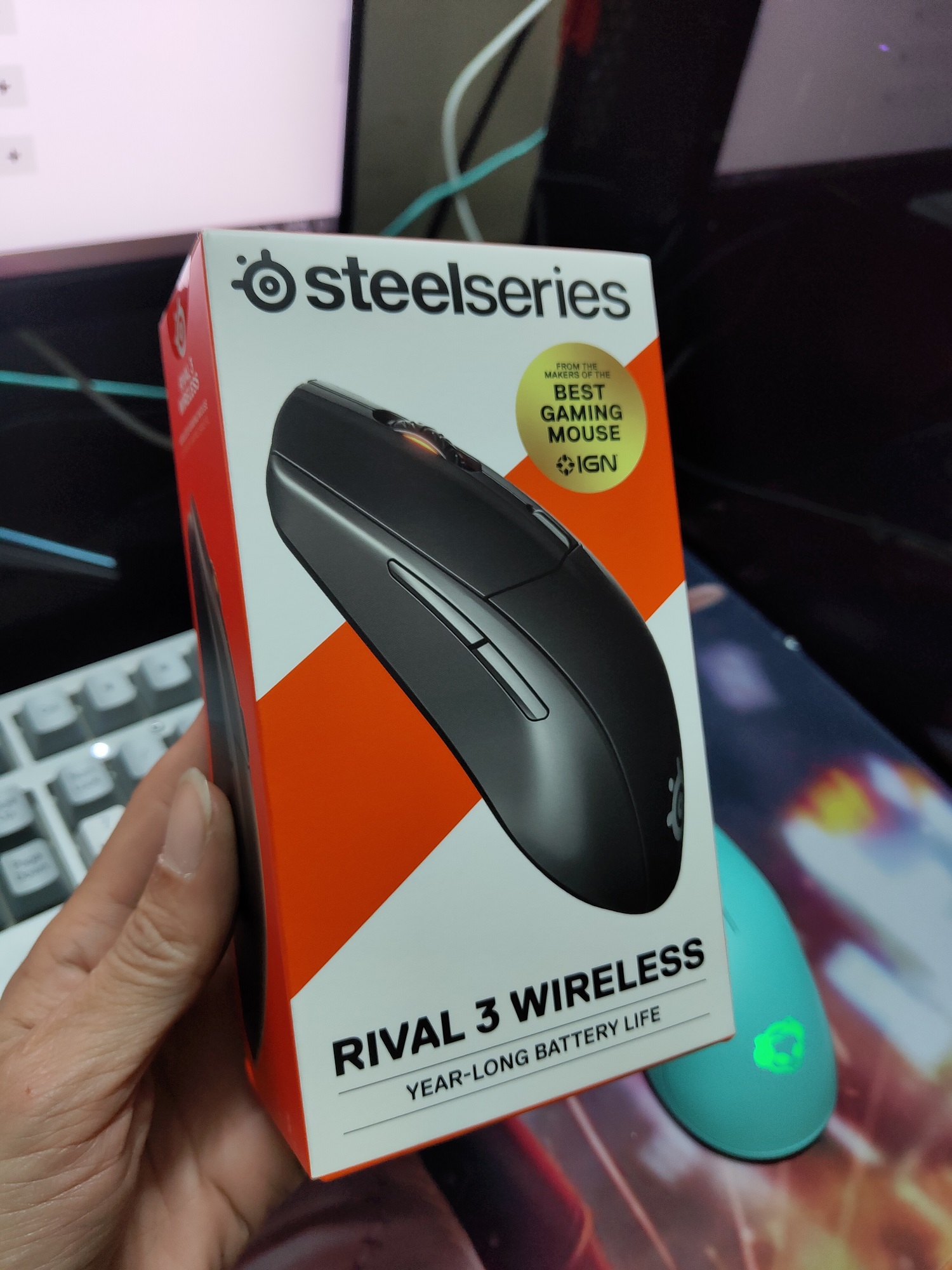 Chuột STEELSERIES RIVAL 3 Wireless gaming mouse MKStore