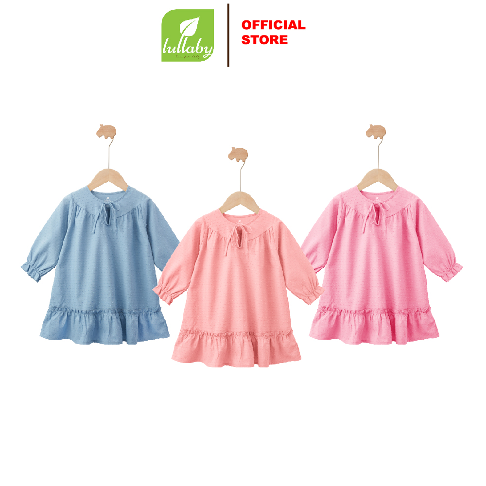 LULLABY - NH255V - Đầm bé gáiái dài tay