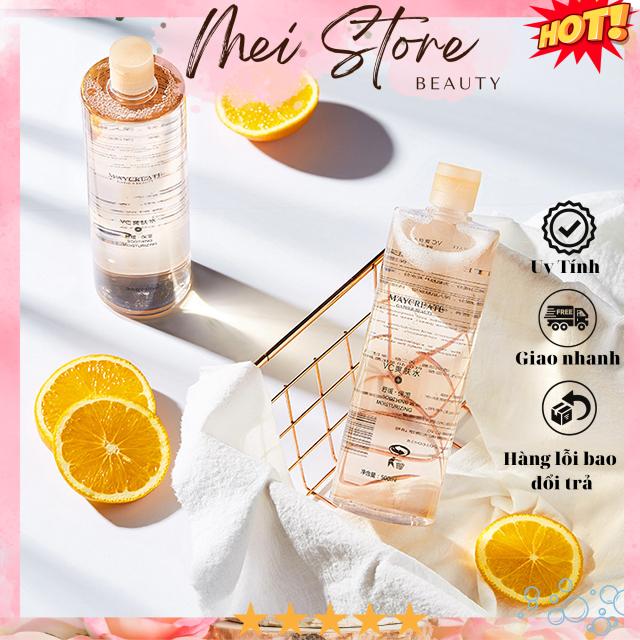 [GIẢM 5% ĐƠN 129K][HCM]Nước hoa hồng Maycreate VC Smoothing Moisturising Toner 500ml