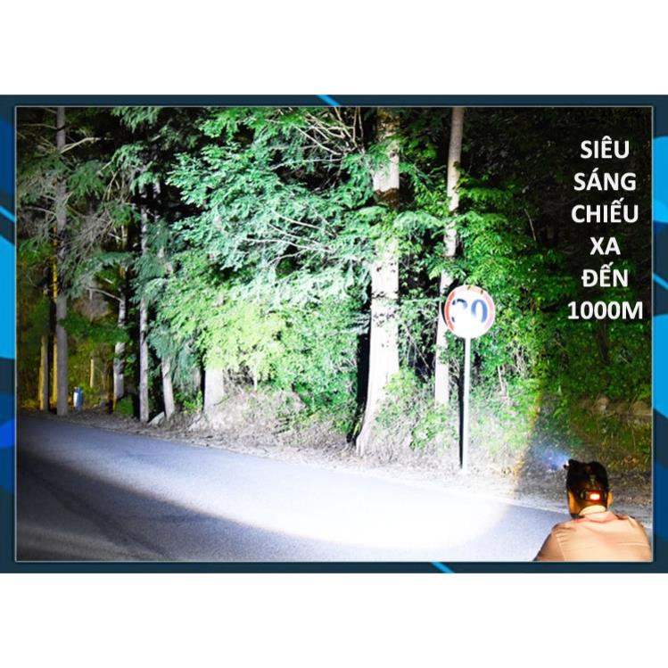 Đèn Đội Đầu 3 Bóng Siêu Sáng ( 2 Pin )