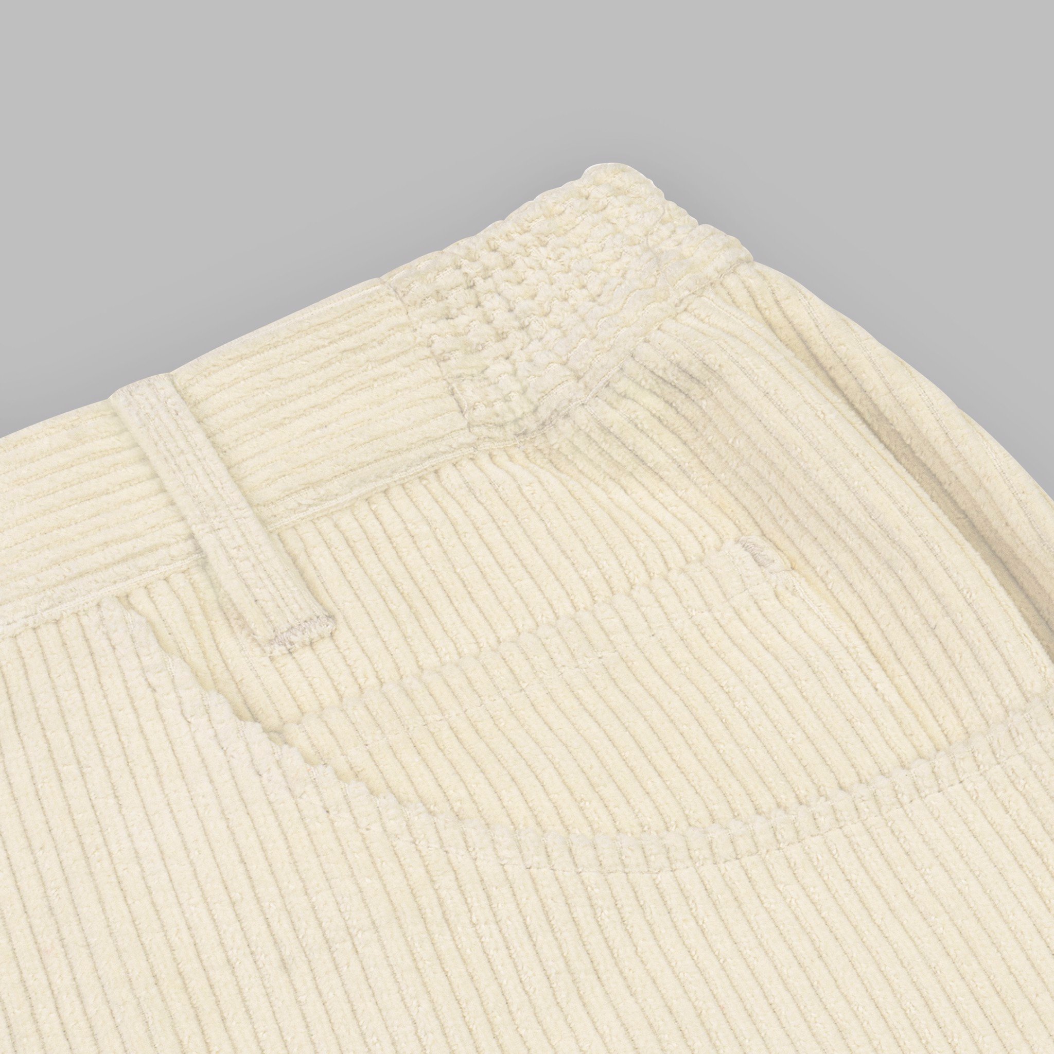 Grimm DC Corduroy Straight pants // Beige