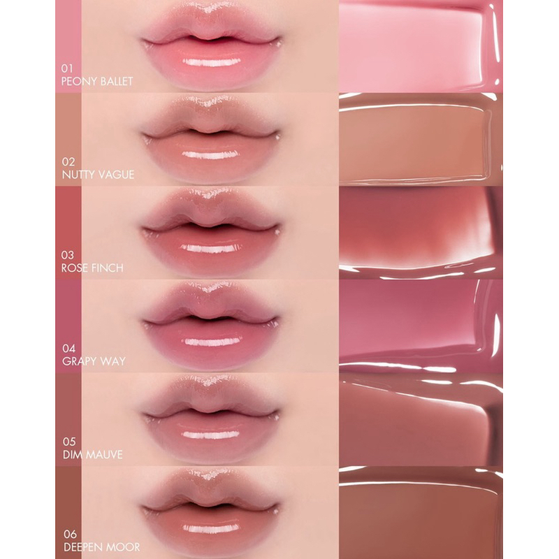 Son Tint Bóng ROMAND Glasting Color Gloss 4.5g