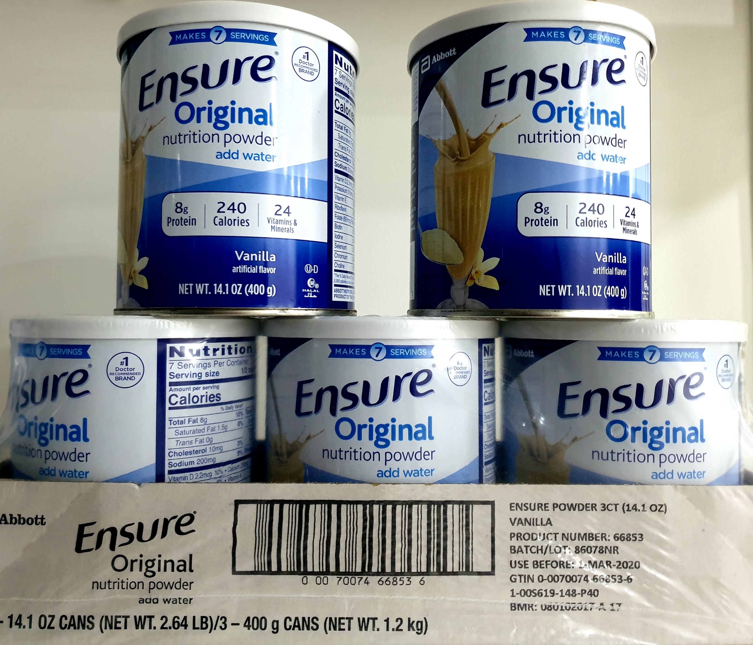 SỮA BỘT ENSURE ORIGINAL - 400G