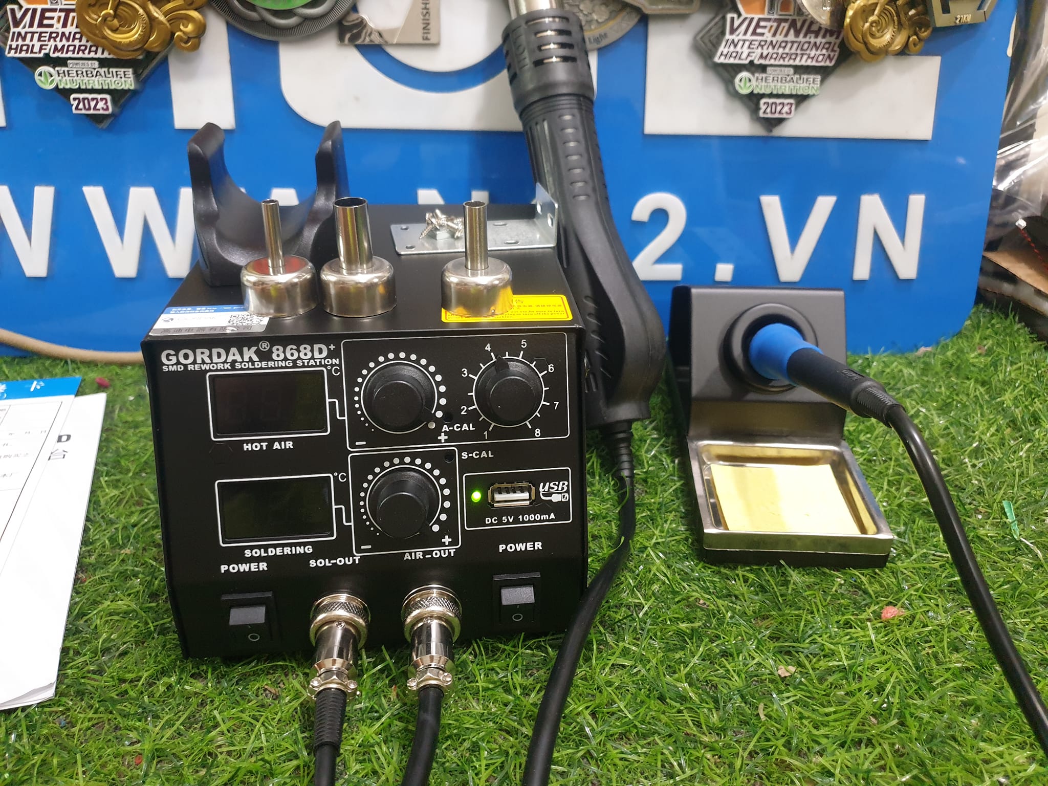 Máy khò hàn gordak 868d+