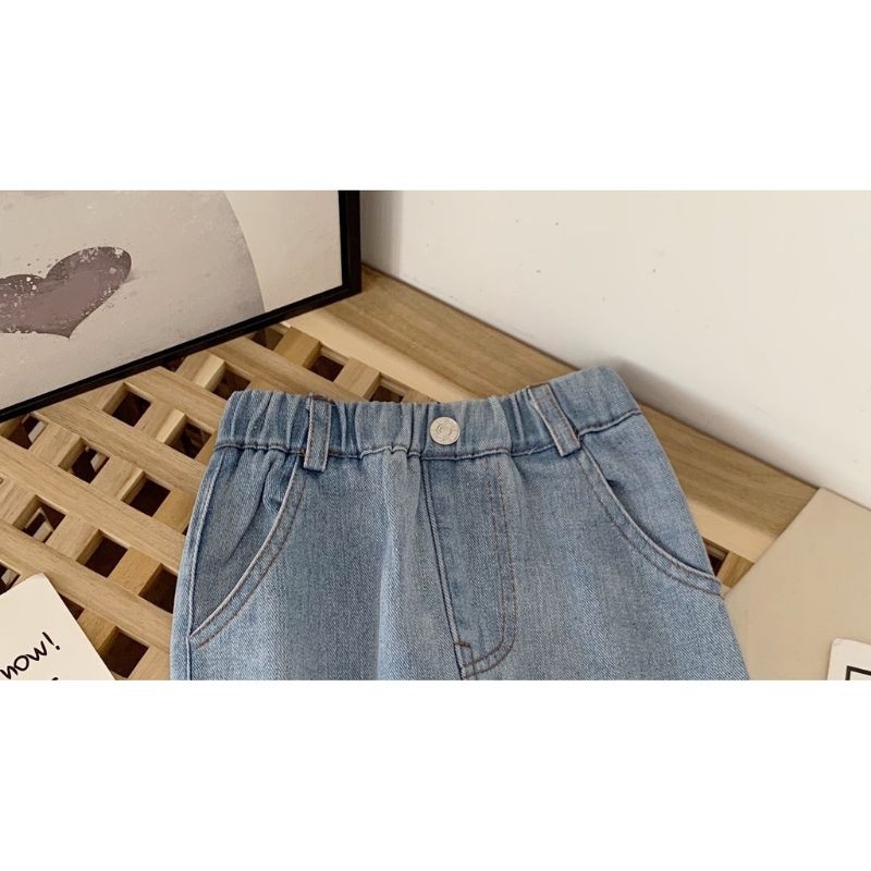 Quần bò siêu chất dáng Baggy cho bé