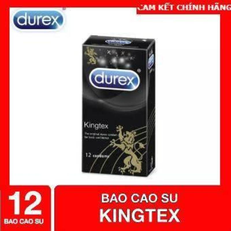 Bao Cao Su Size Nhỏ Chông Tuột Durex KingTex 12 Condoms cao cấp