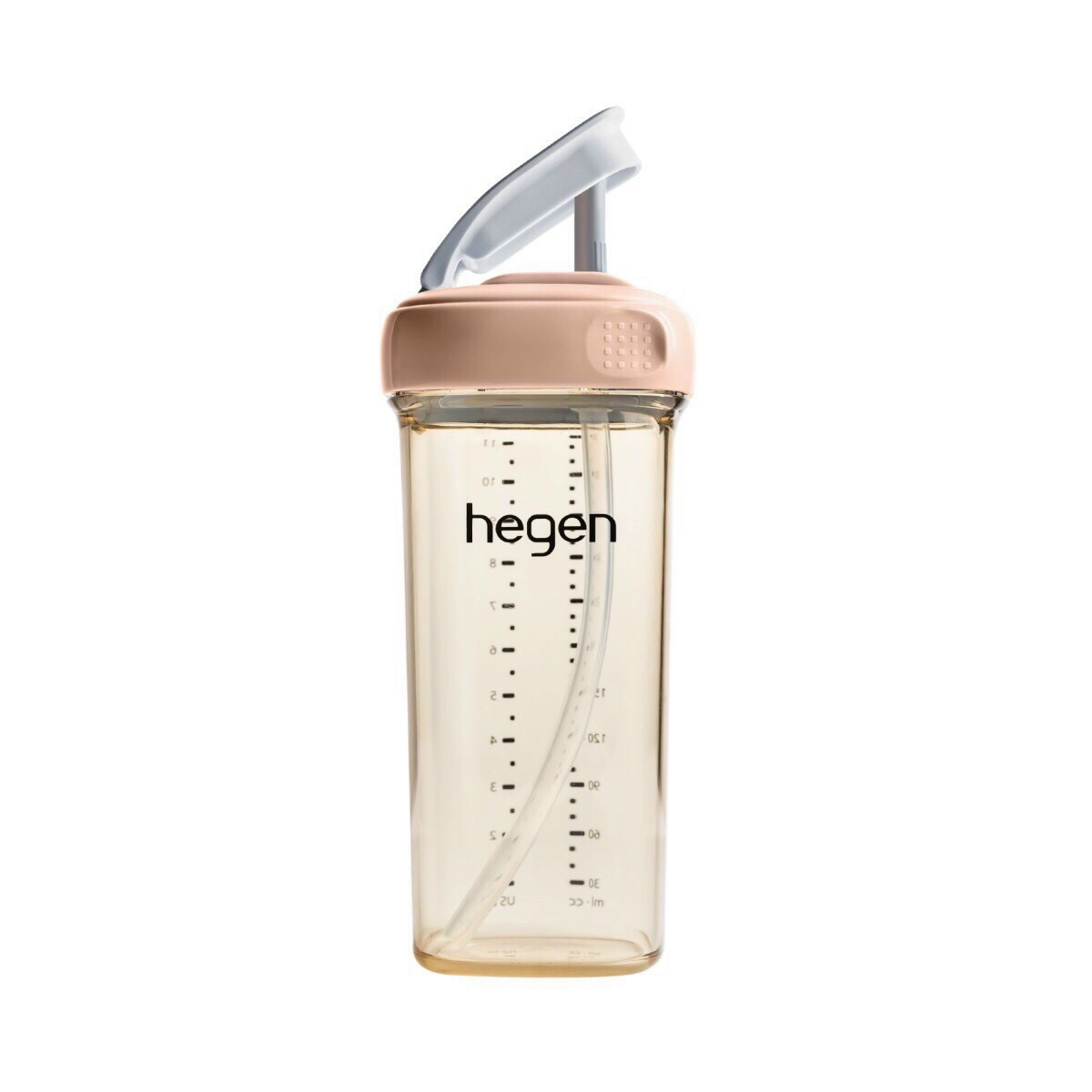 Bình tập uống có ống hút Hegen 330ml [Chính hãng]