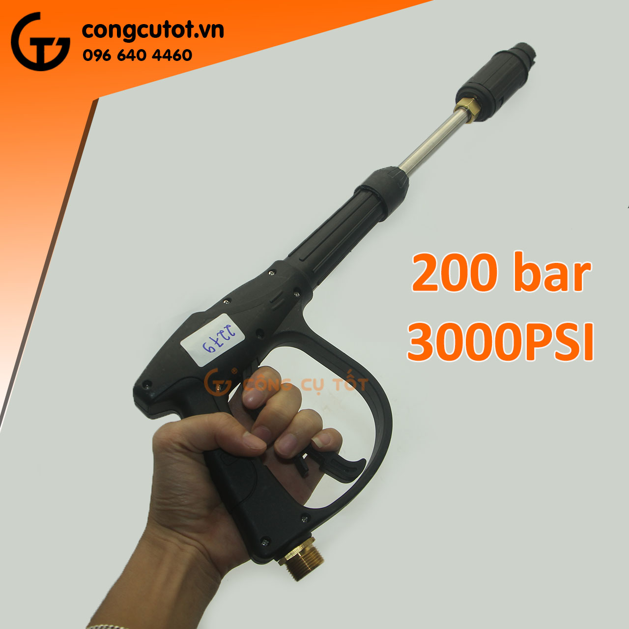 Cần xịt nước mỏ vịt cao áp 3000psi, 3200psi M22