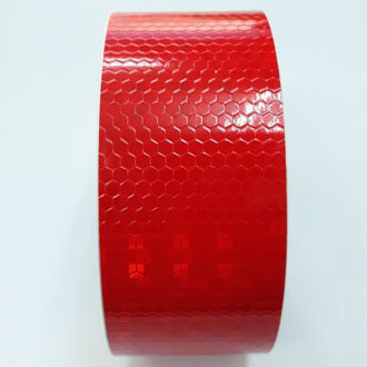 Phản quang dán xe màu đỏ 300cm x 5cm