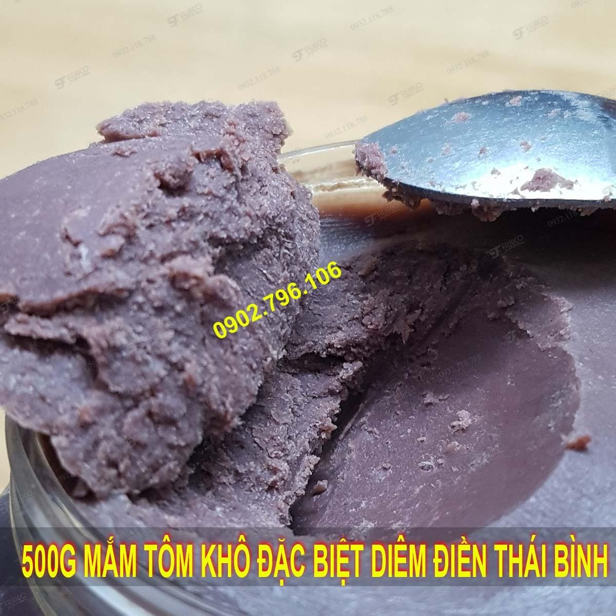 MẮM TÔM KHÔ NGON LOẠI 1 ĐẶC SẢN THÁI BÌNH MẮM TÔM ĐẶC 500G
