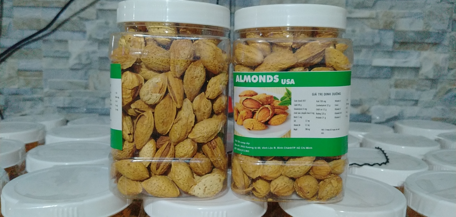 500G HẠNH NHÂN RANG BƠ