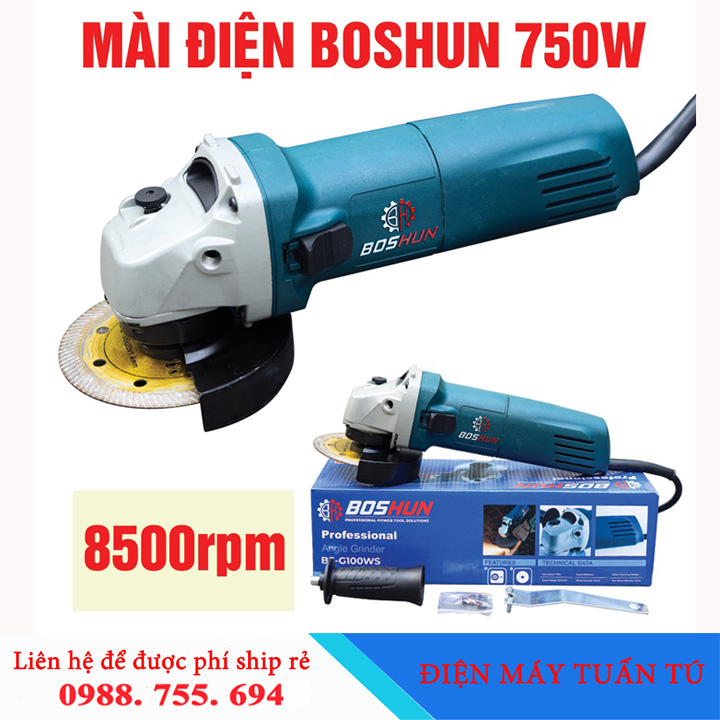 Máy cắt cầm tay Boss Đức 100% dây đồng