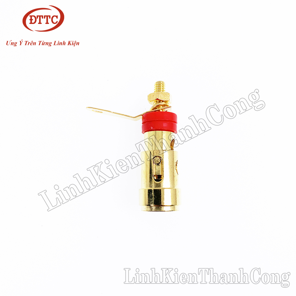 Jack Loa Dạng Nhấn 4mm (Đỏ + Đen)