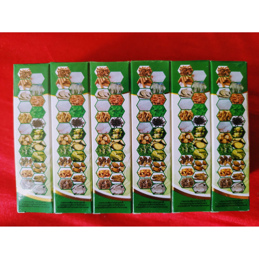 [COMBO 1 LỐ 12 LỌ] Dầu lăn 22 Vị Thảo Mộc thái  lan 8ml