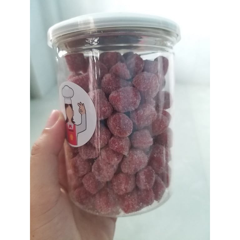 Kẹo mứt dâu tây dâu tằm hũ pet 400g