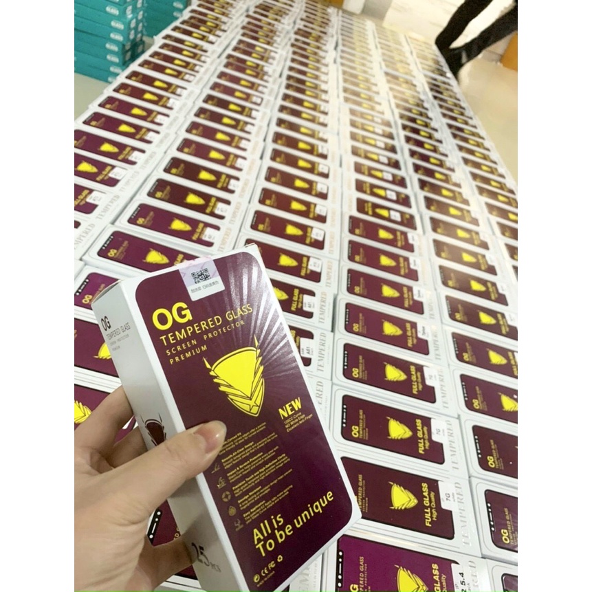Cường Lực Full Og Hàng Về Đủ Dòng Ip 6G Đến 13Pm