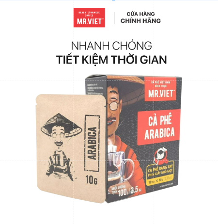 30 HỘP Cà phê phin giấy-  cà phê Arabica ( Arabica coffee -ground coffee drip bag)100gr