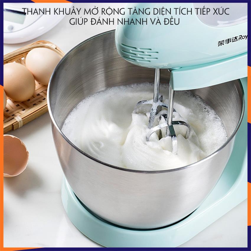 Máy đánh trứng, trộn bột cầm tay( dạng đứng) công suất 150W, 5 cấp độ