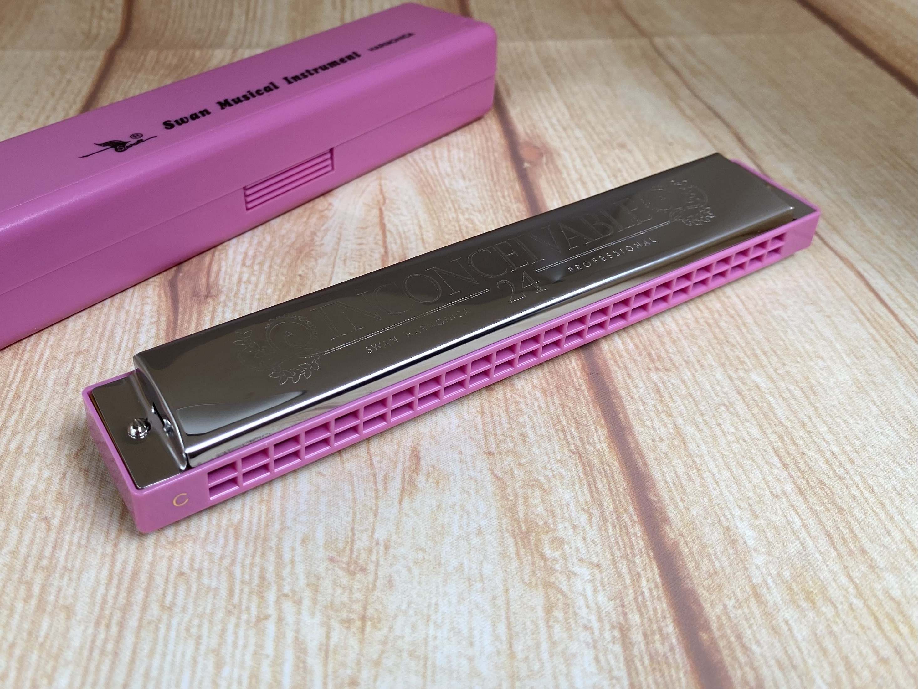 Kèn Harmonica Tremolo Swan Inconceivable 24 lỗ tone C