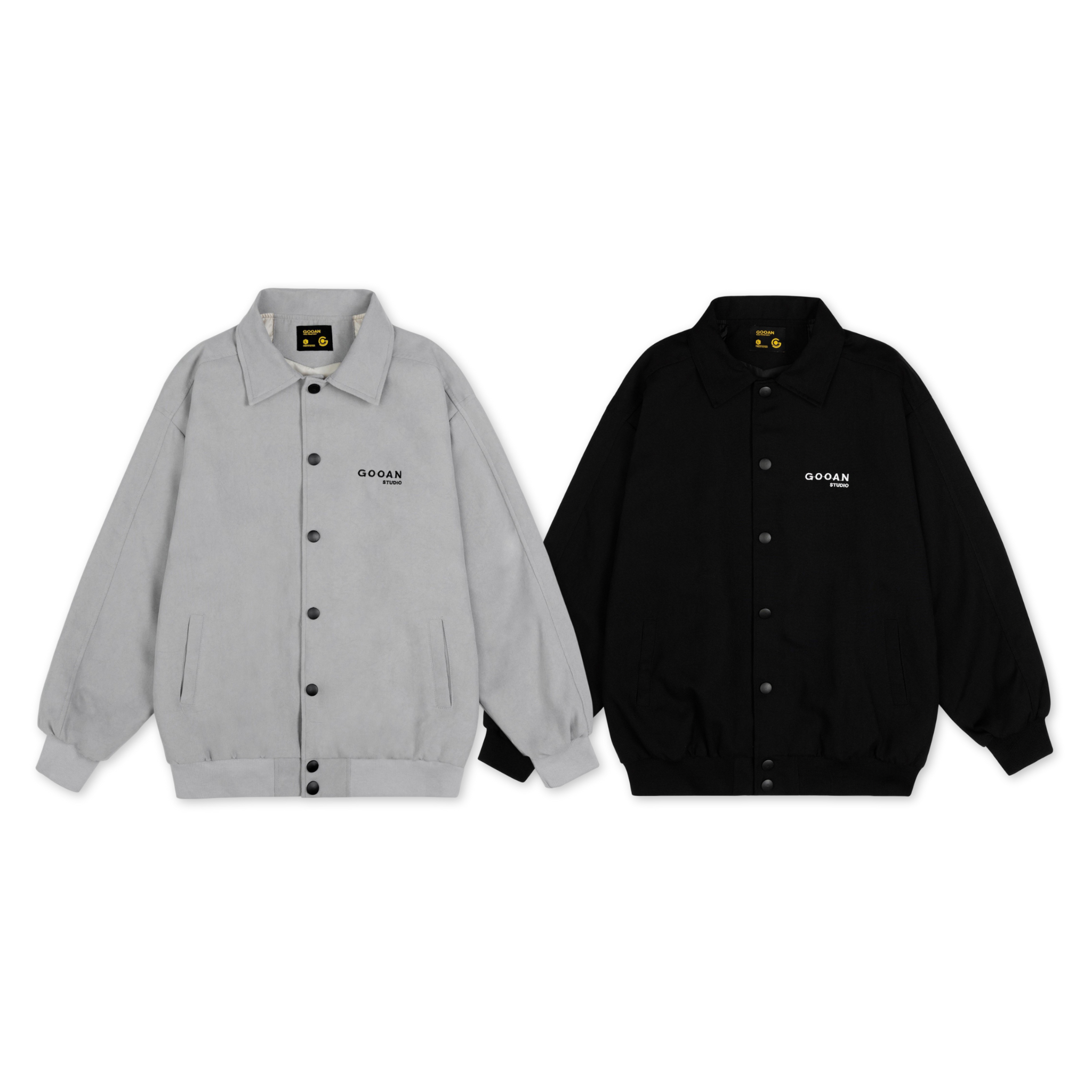Áo Khoác Varsity Bomber Gooan Basic Form Rộng