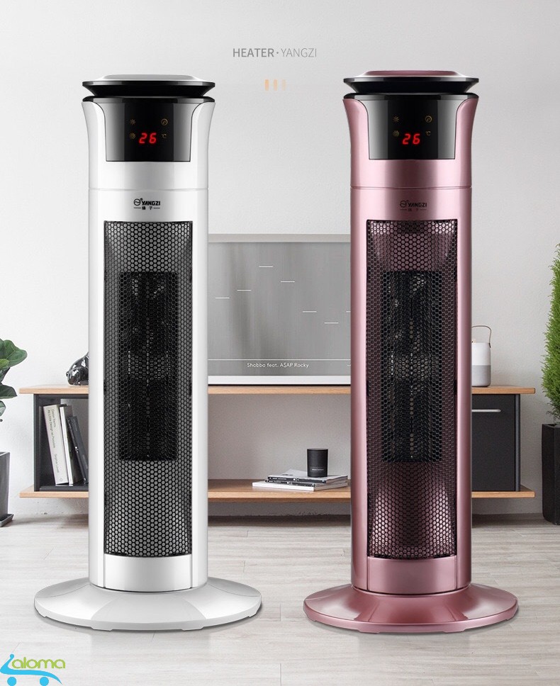 Máy sưởi gốm yangzi hai chiều có điều khiển dễ dàng thao tác làm nóng bằng gốm an toàn tiết kiệm
