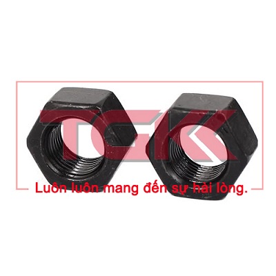Đai ốc thép đen 10.9 ren mịn (M10-M18)