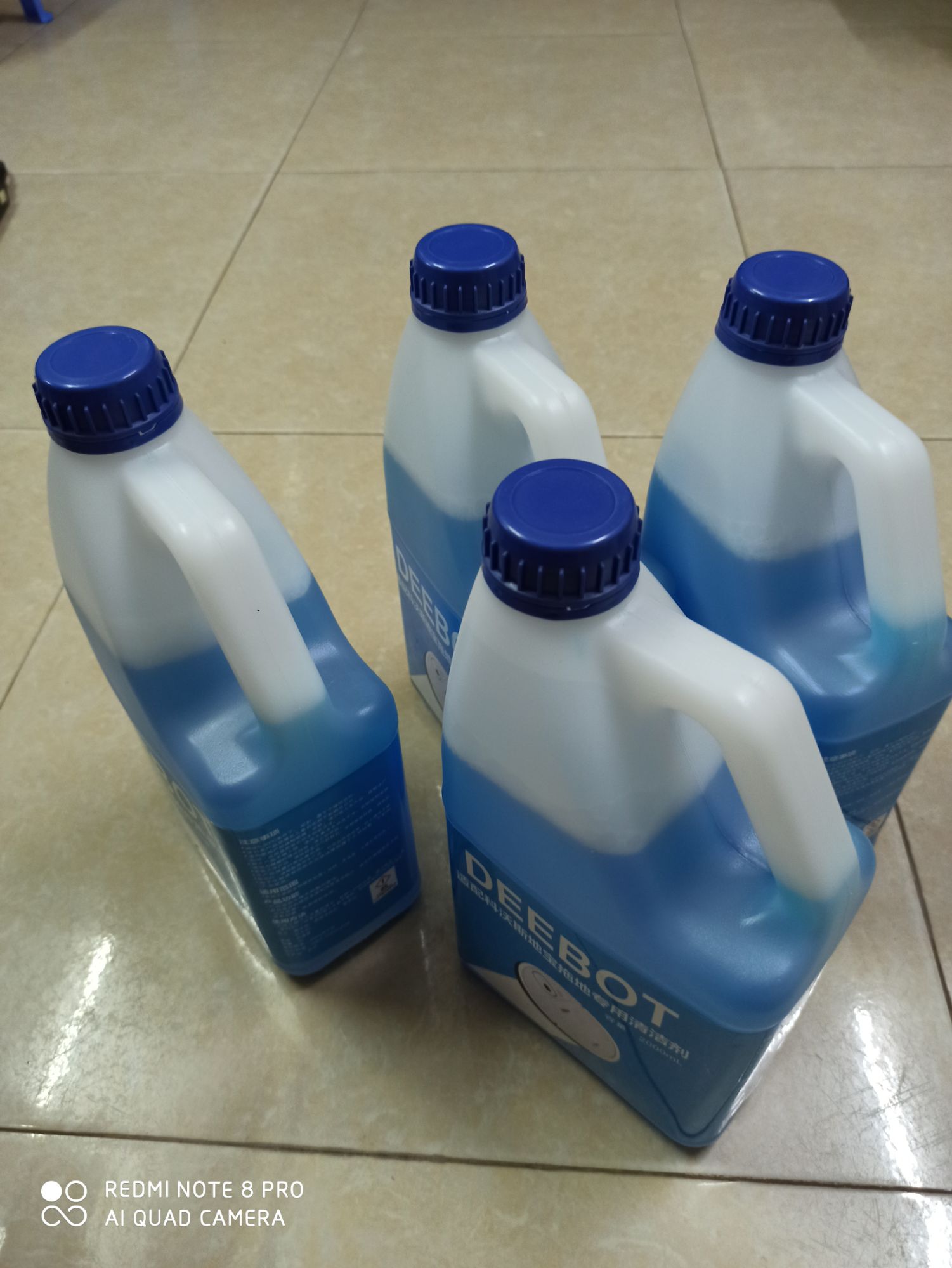 Nước lau sàn chuyên dụng cho robot Deebot Ecovacs