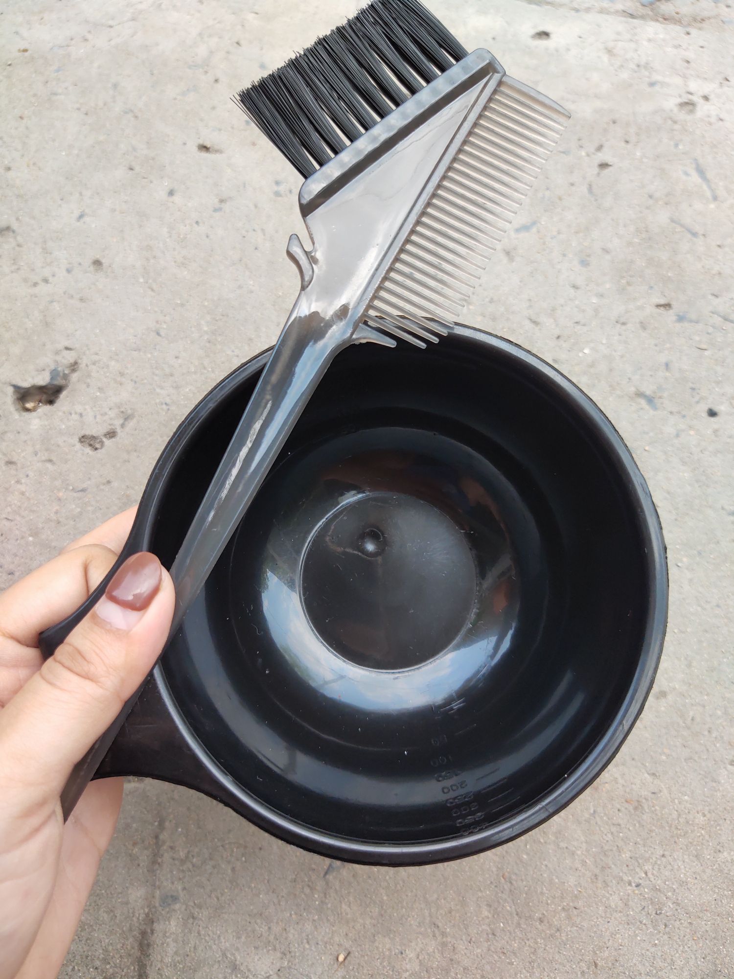 Combo Chén nhuộm tóc và lược nhuộm