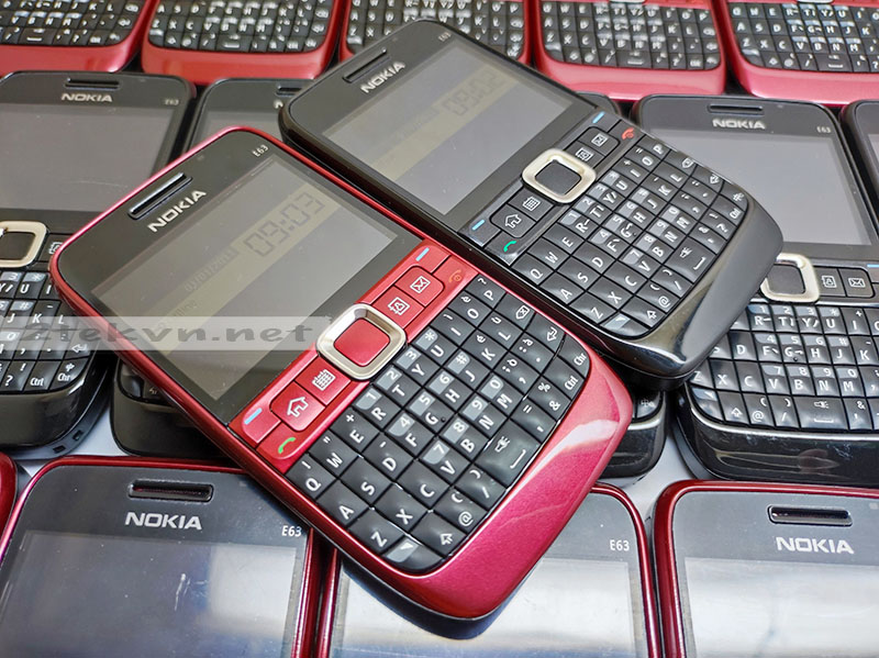 [HÀNG CHÍNH HÃNG] Điện thoại Nokia E63 cổ 24 ký tự phổ thông giá rẻ