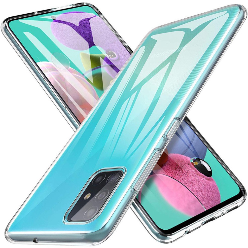 Ốp Silicon dẻo Samsung Galaxy A51 (trong suốt)