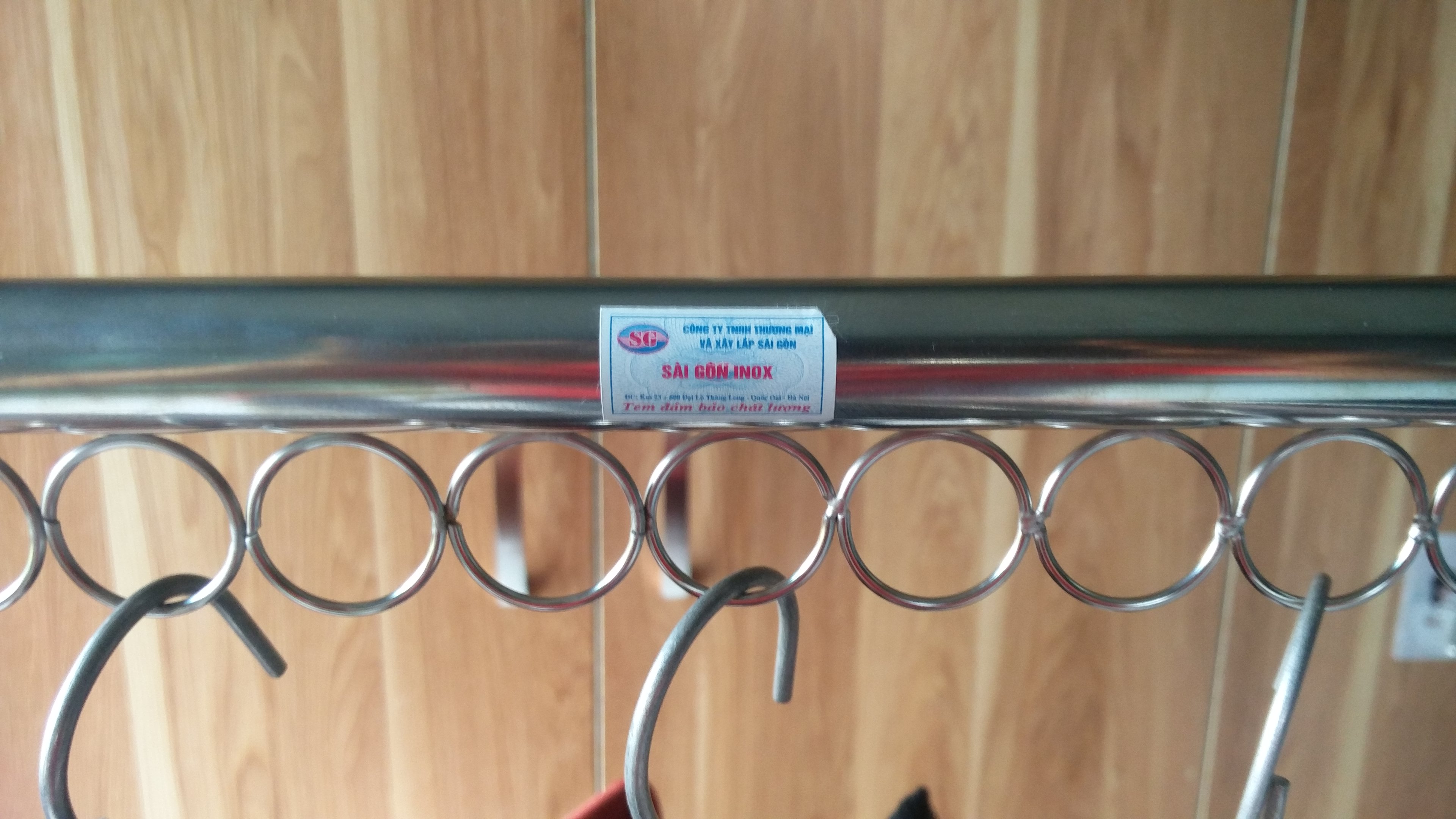 Giàn phơi quần áo đôi inox cao cấp, dày đẹp