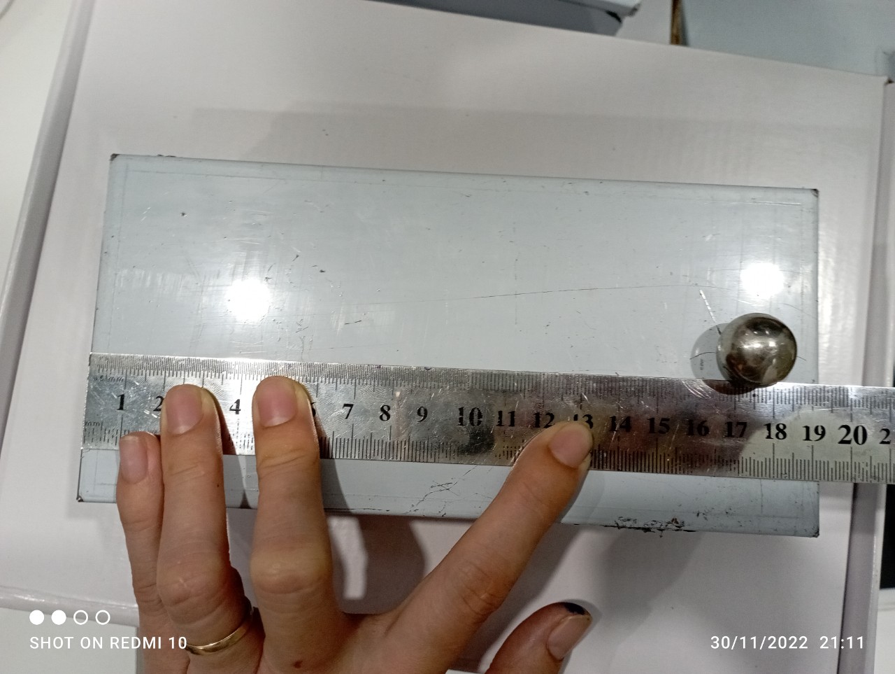 [HCM] Nắp che mưa inox cho khóa cổng