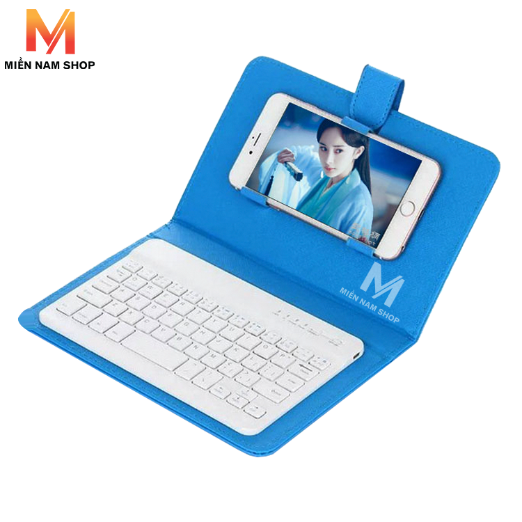 Bao da bàn phím bluetooth dành cho tất cả hệ điều hành ios window android 4 đến 7 inch