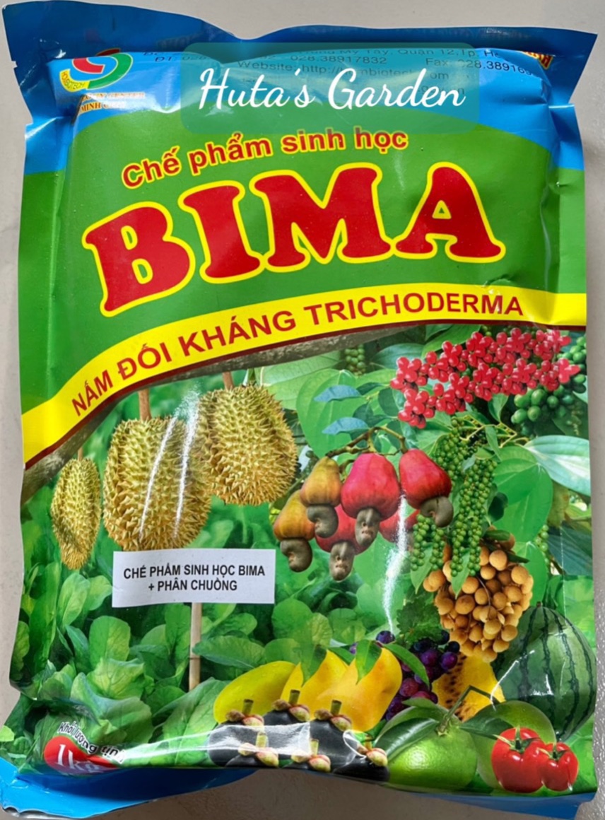 Trichoderma BIMA Men vi sinh/ nấm đối kháng/ Chế phẩm sinh học Bima+ phân chuồng