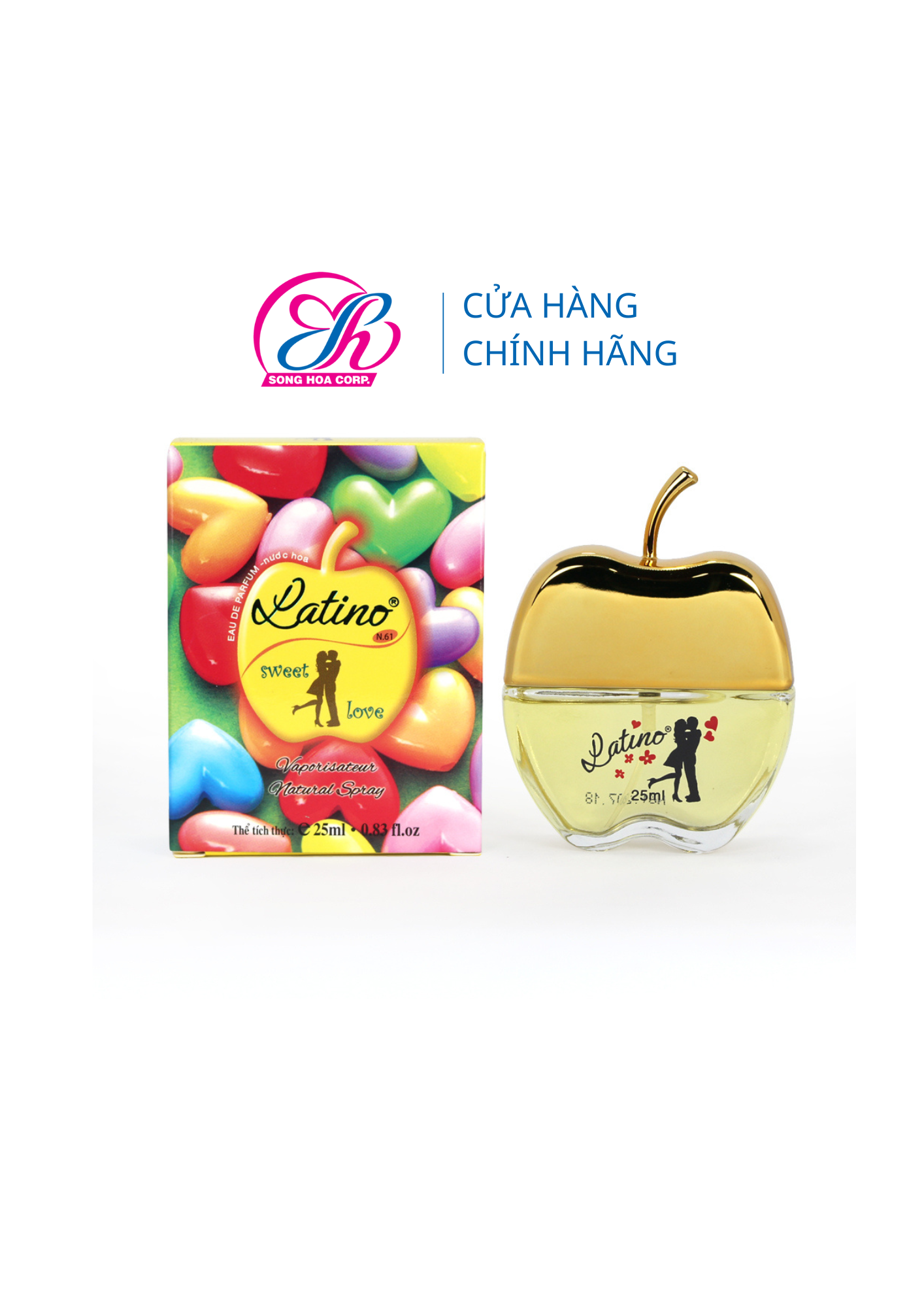 Nước hoa nữ táo Latino (25ml)