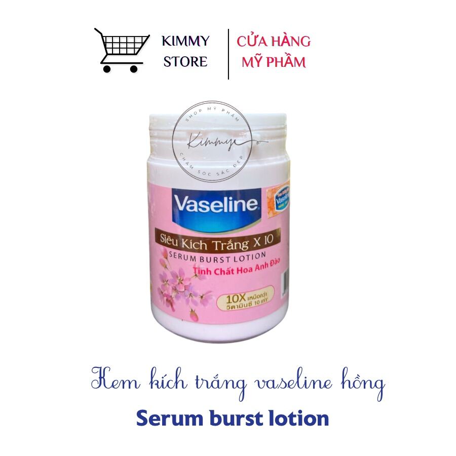 Kem kích trắng vaseline 10X thái lan 200g