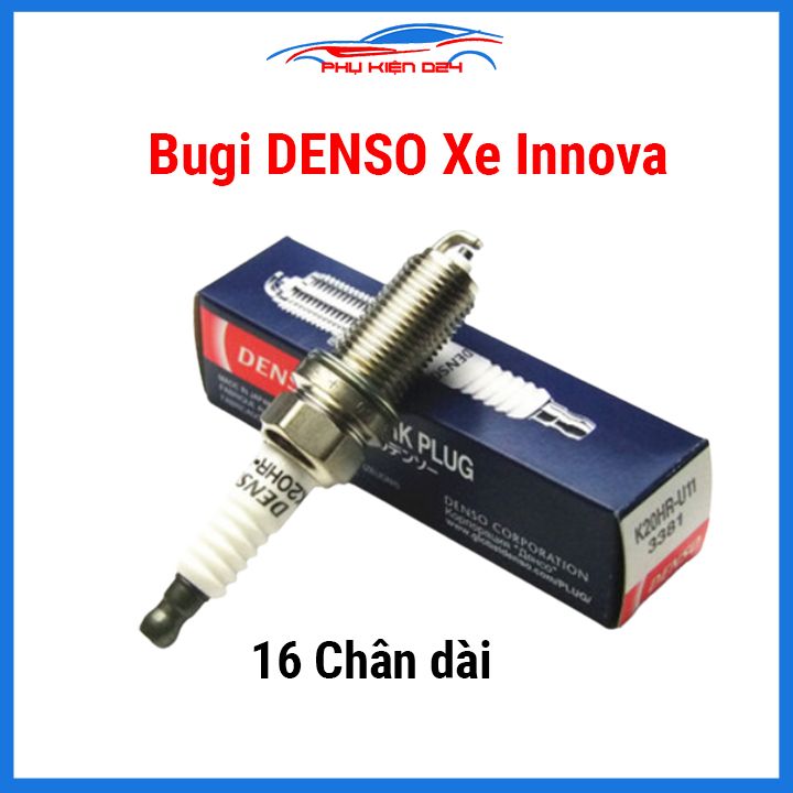 Bugi Denso 16 chân dài dành cho xe ô tô INNOVA