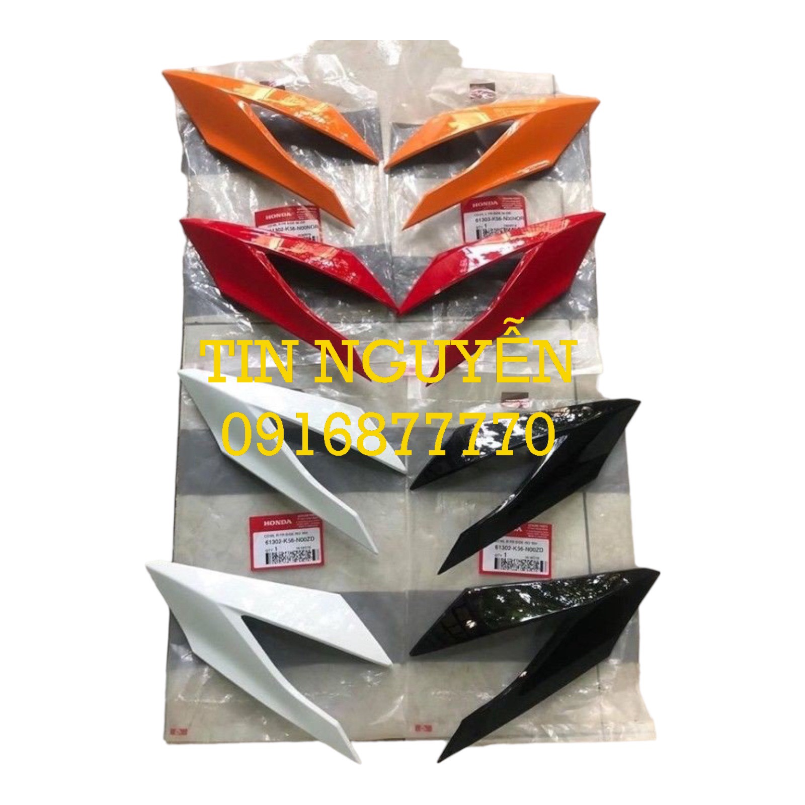 Tai thỏ Sonic đủ màu chính hãng Honda