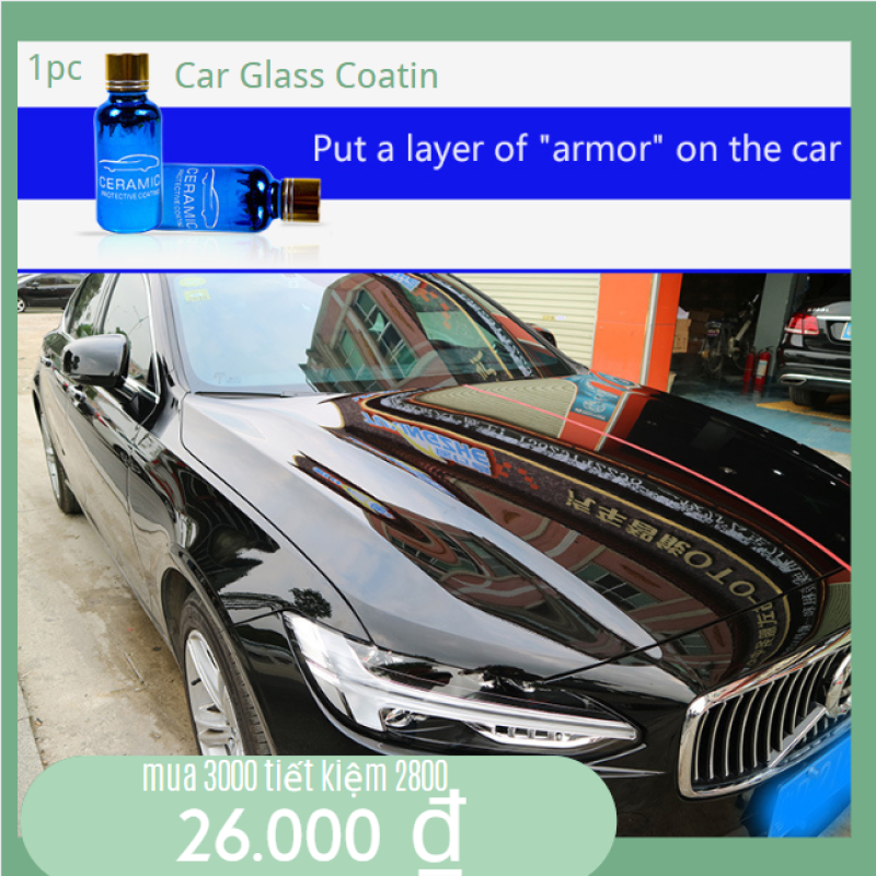 【Còn Hàng】 【 COD】 1 Cái Phủ Kính Ô Tô Bằng Nano Lỏng 9H Mới 2020 Siêu Kỵ Nước Đánh Bóng Chống Trầy Xước
