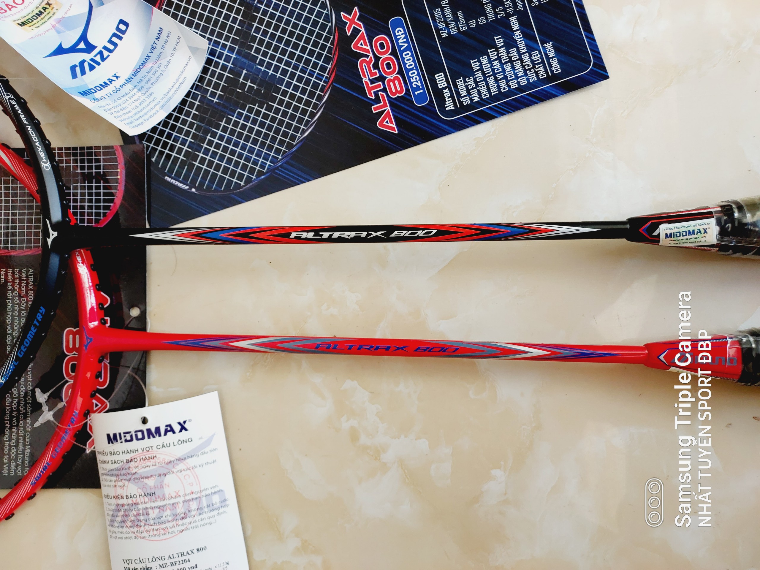 Vợt cầu lông Mizuno ALTRAX 800 (Chính hãng)